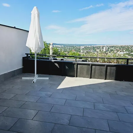 Citadella View Point Apartment With Huge Balcony Free Parking, Ac * Βουδαπέστη